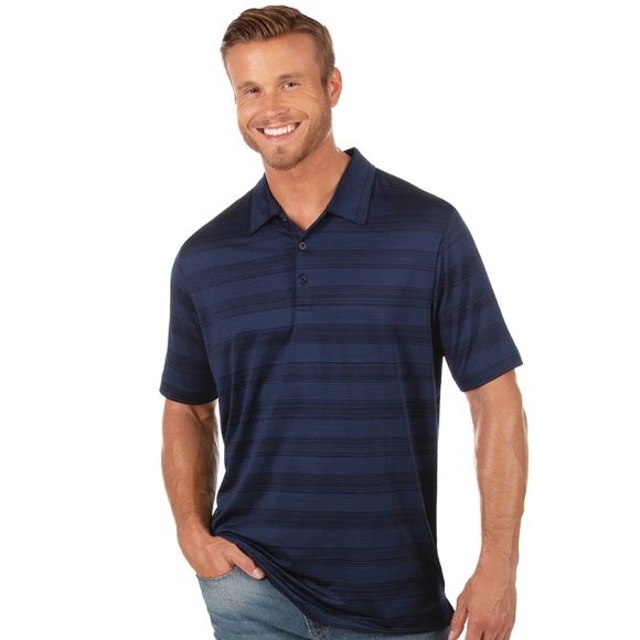 NWOT Antigua Mens Compass Short Sleeve Polo - Picture 1 of 7